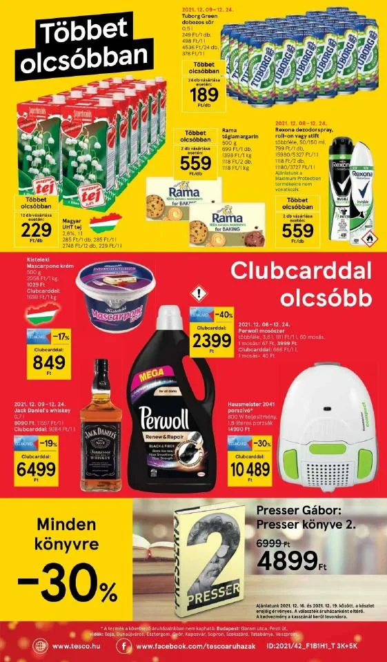 Tesco akciós újság 12.16–12.24 – 44. oldal