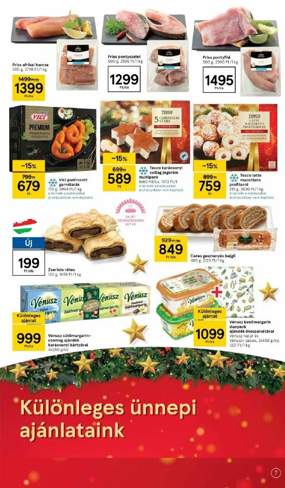 Tesco akciós újság 12.16–12.24 – 7. oldal