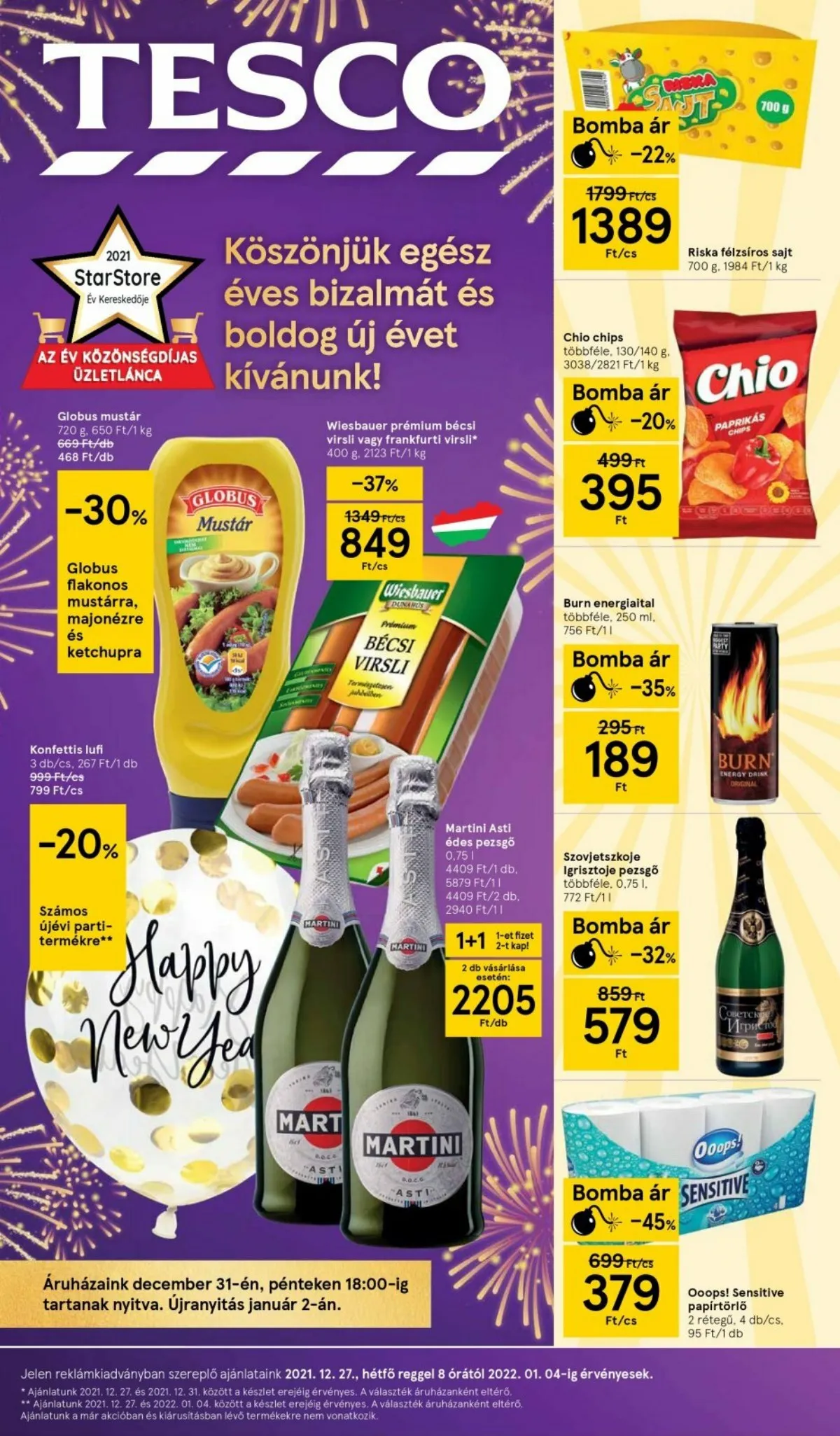 Tesco akciós újság 12.27–12.27