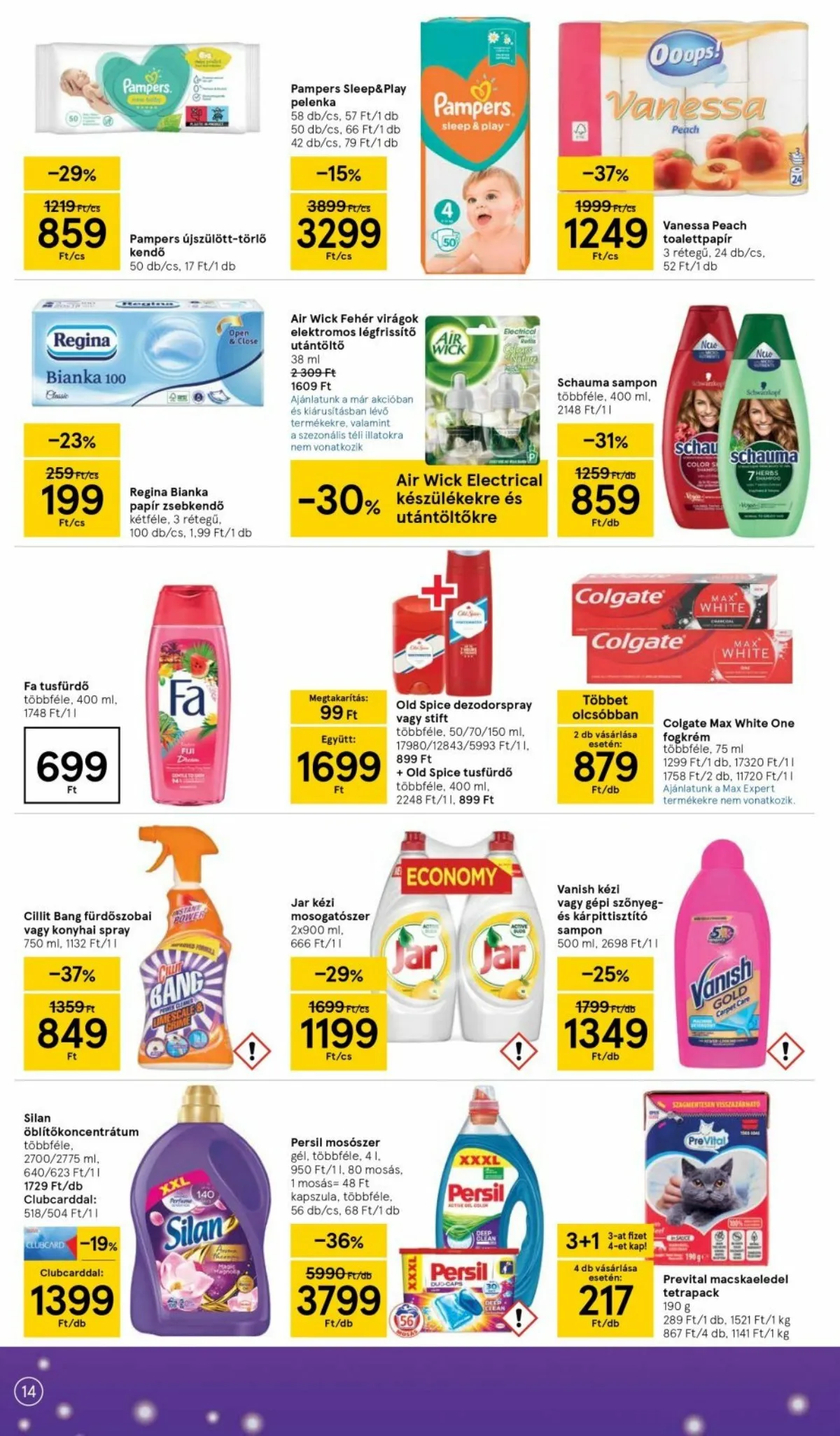 Tesco akciós újság 12.27–12.27 – 14. oldal