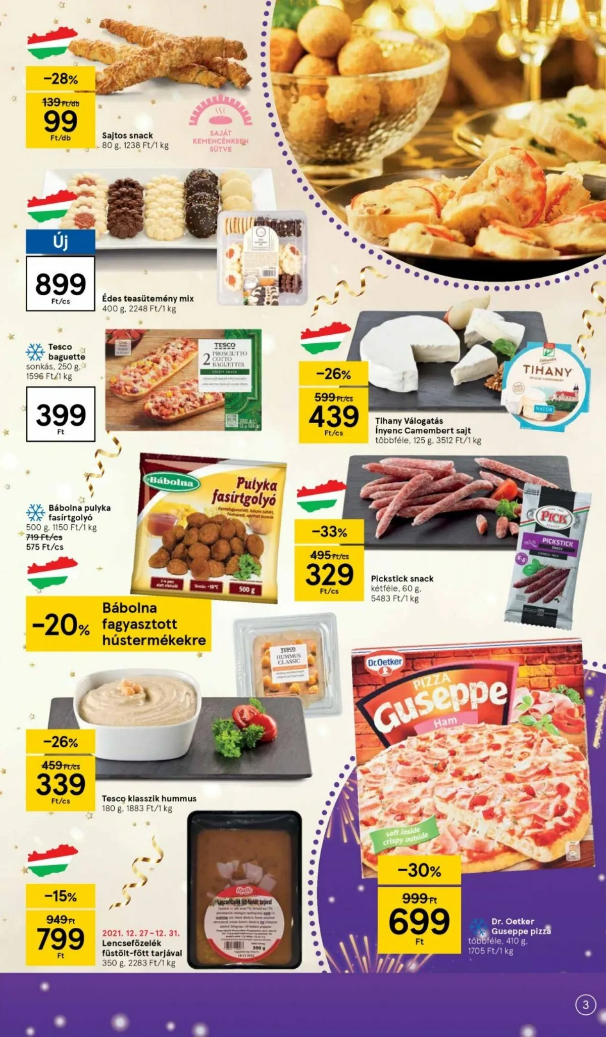 Tesco akciós újság 12.27–12.27 – 3. oldal
