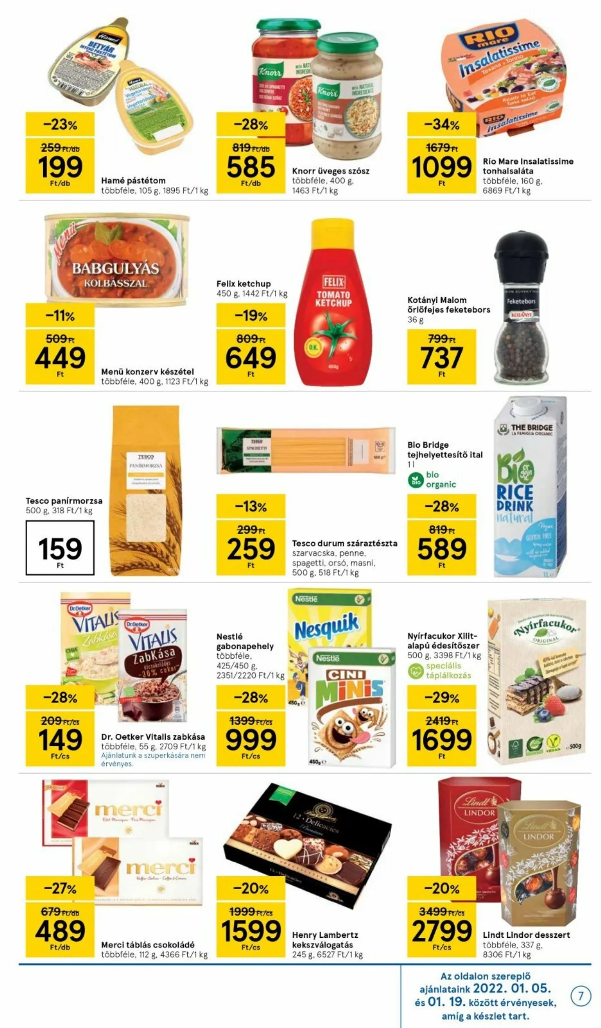 Tesco akciós újság 01.05–01.05 – 7. oldal