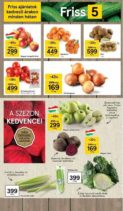 Tesco akciós újság 01.05–01.12 – 3. oldal