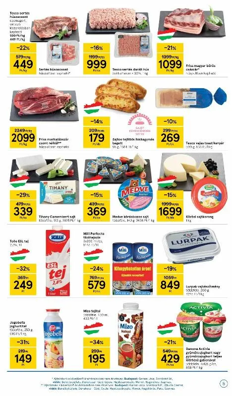 Tesco akciós újság 01.05–01.12 – 5. oldal