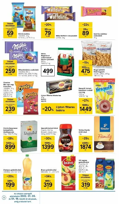 Tesco akciós újság 01.05–01.12 – 8. oldal