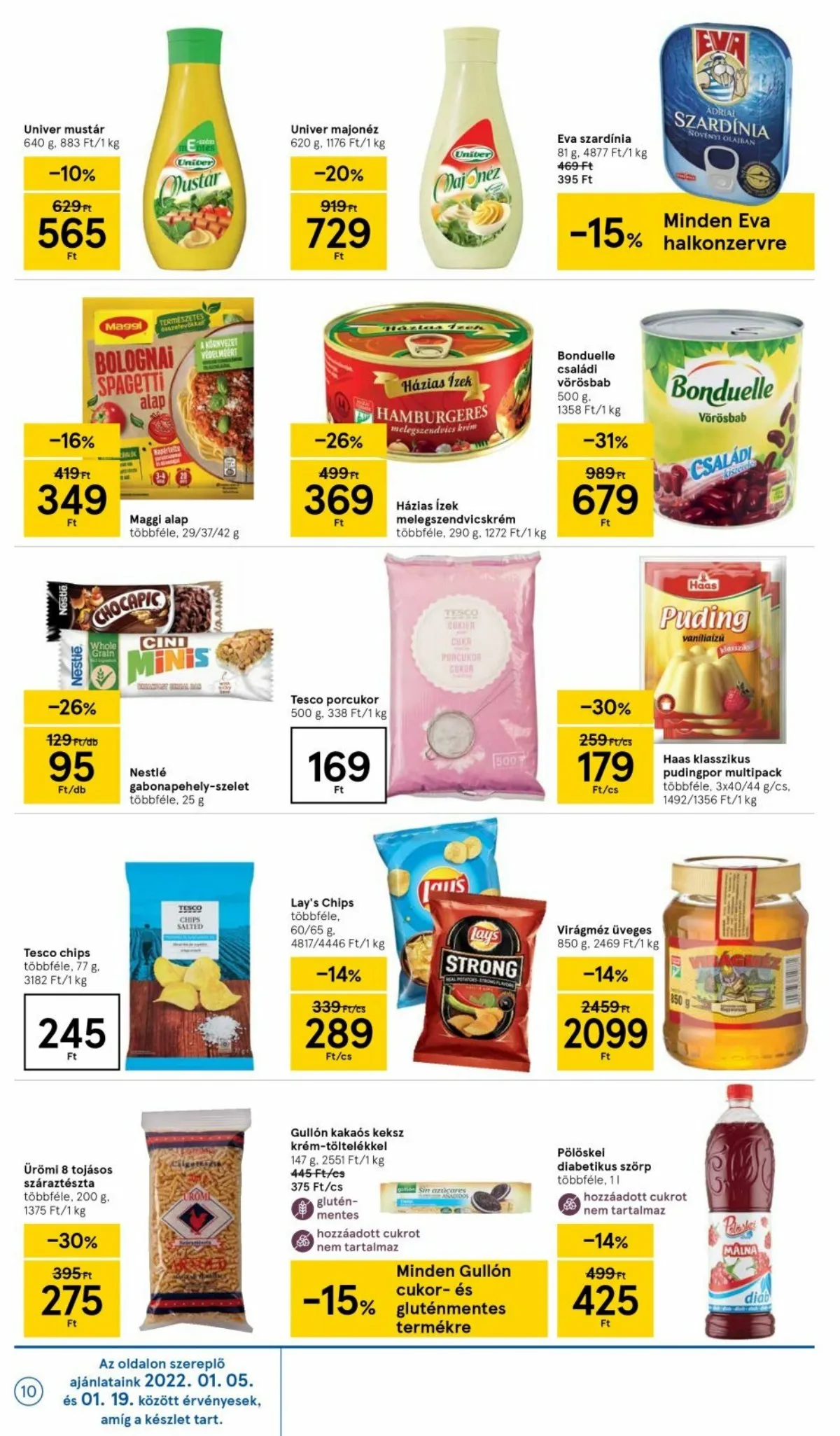 Tesco akciós újság 01.13–01.13 – 10. oldal