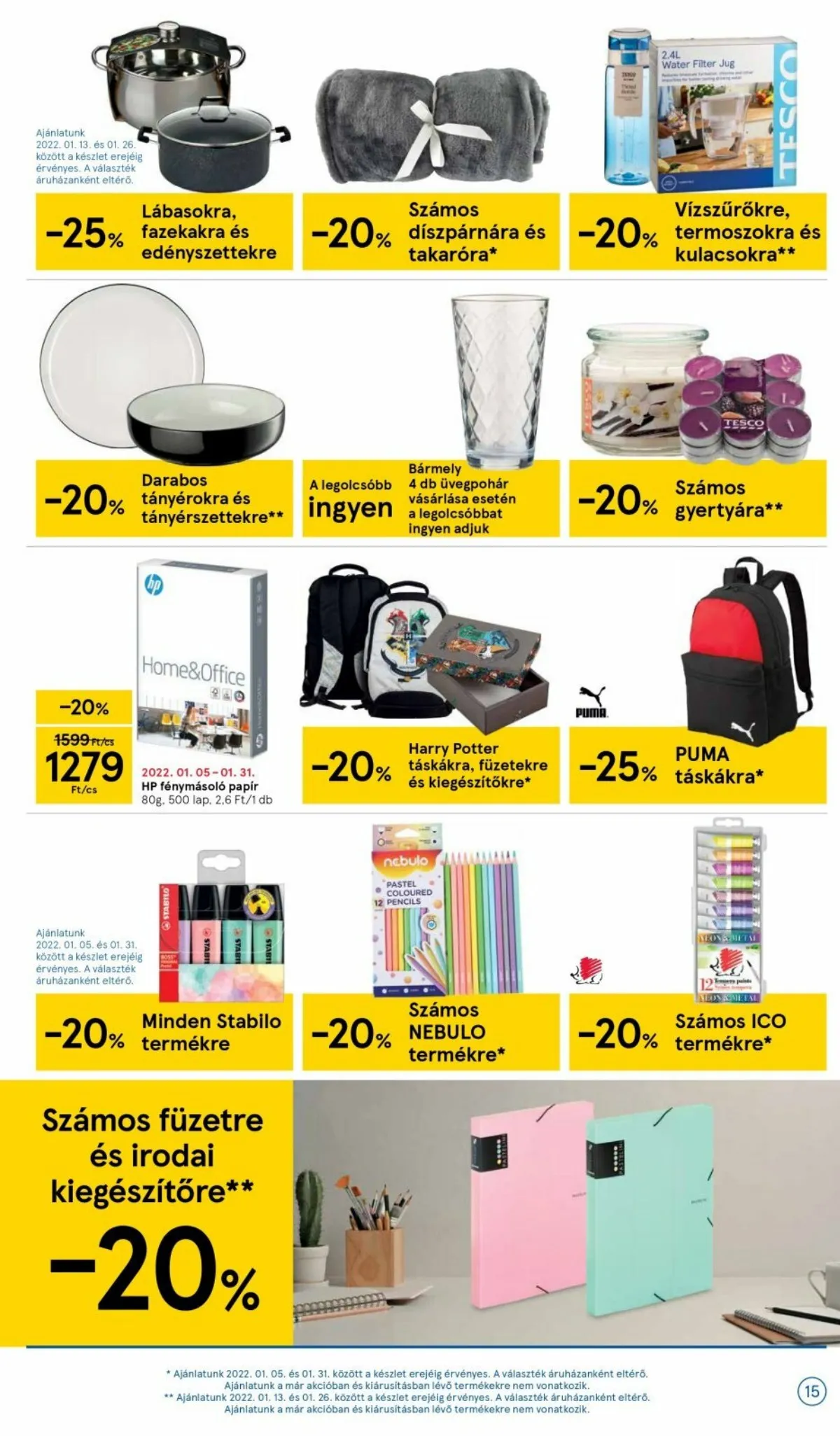 Tesco akciós újság 01.13–01.13 – 15. oldal
