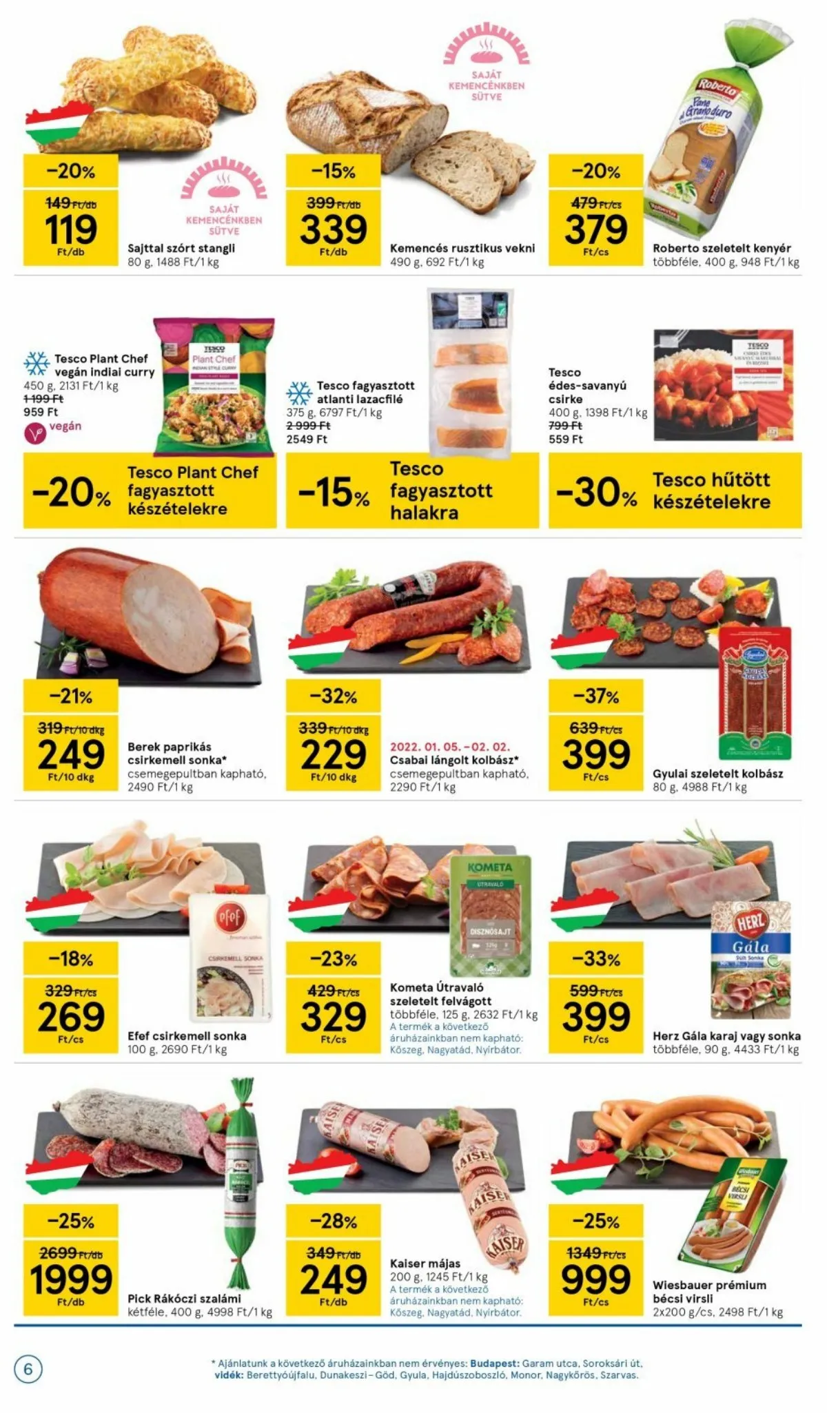 Tesco akciós újság 01.13–01.13 – 6. oldal
