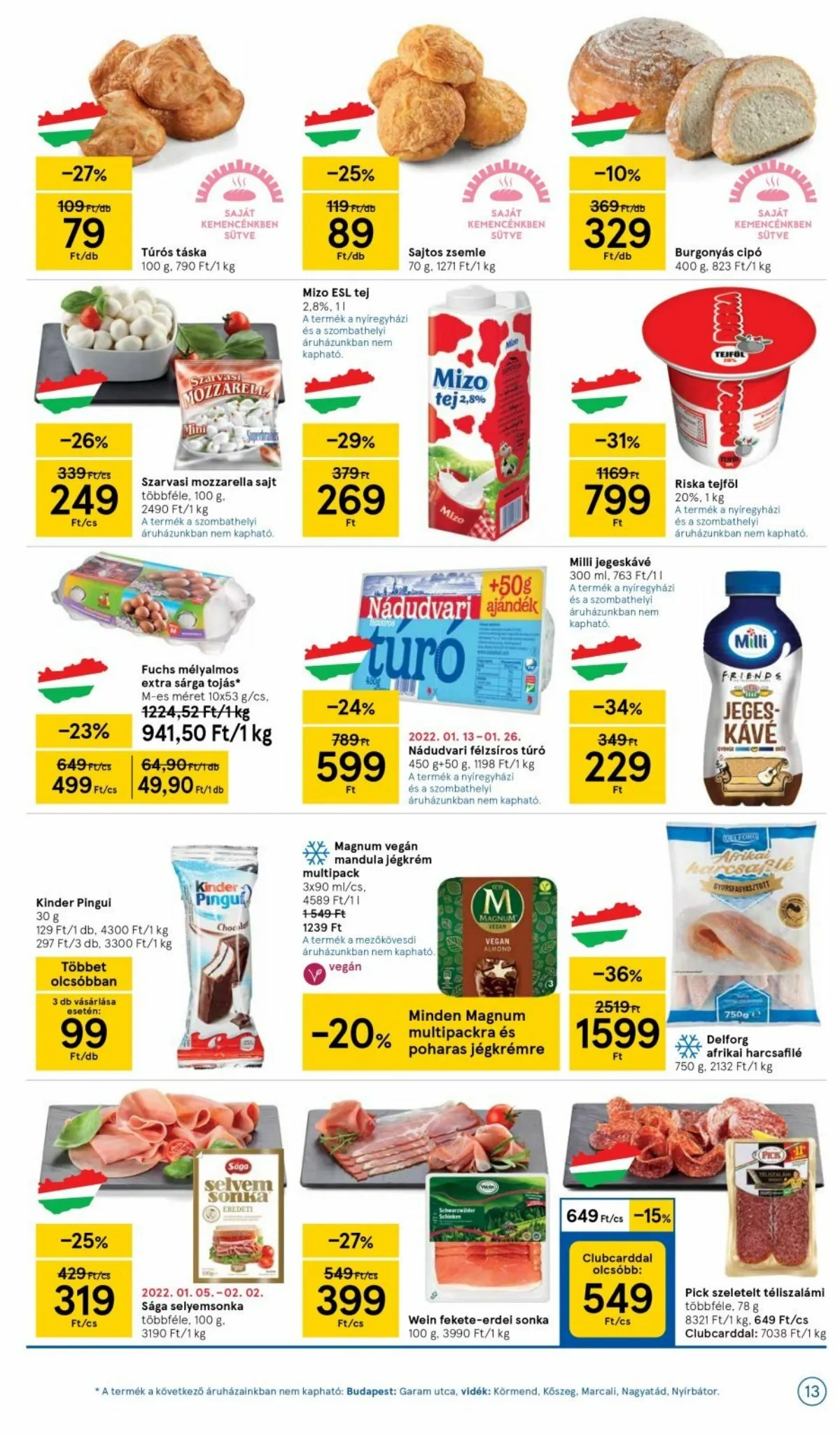 Tesco akciós újság 01.20–01.20 – 13. oldal