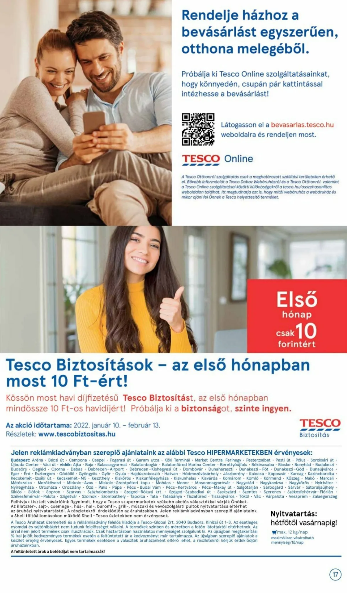 Tesco akciós újság 01.20–01.20 – 17. oldal