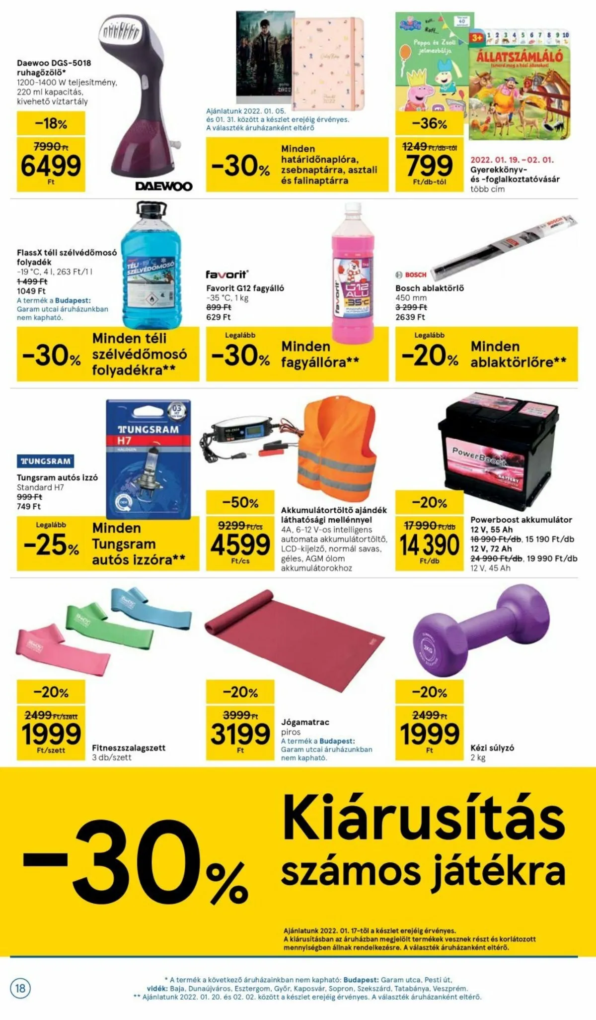 Tesco akciós újság 01.20–01.20 – 18. oldal