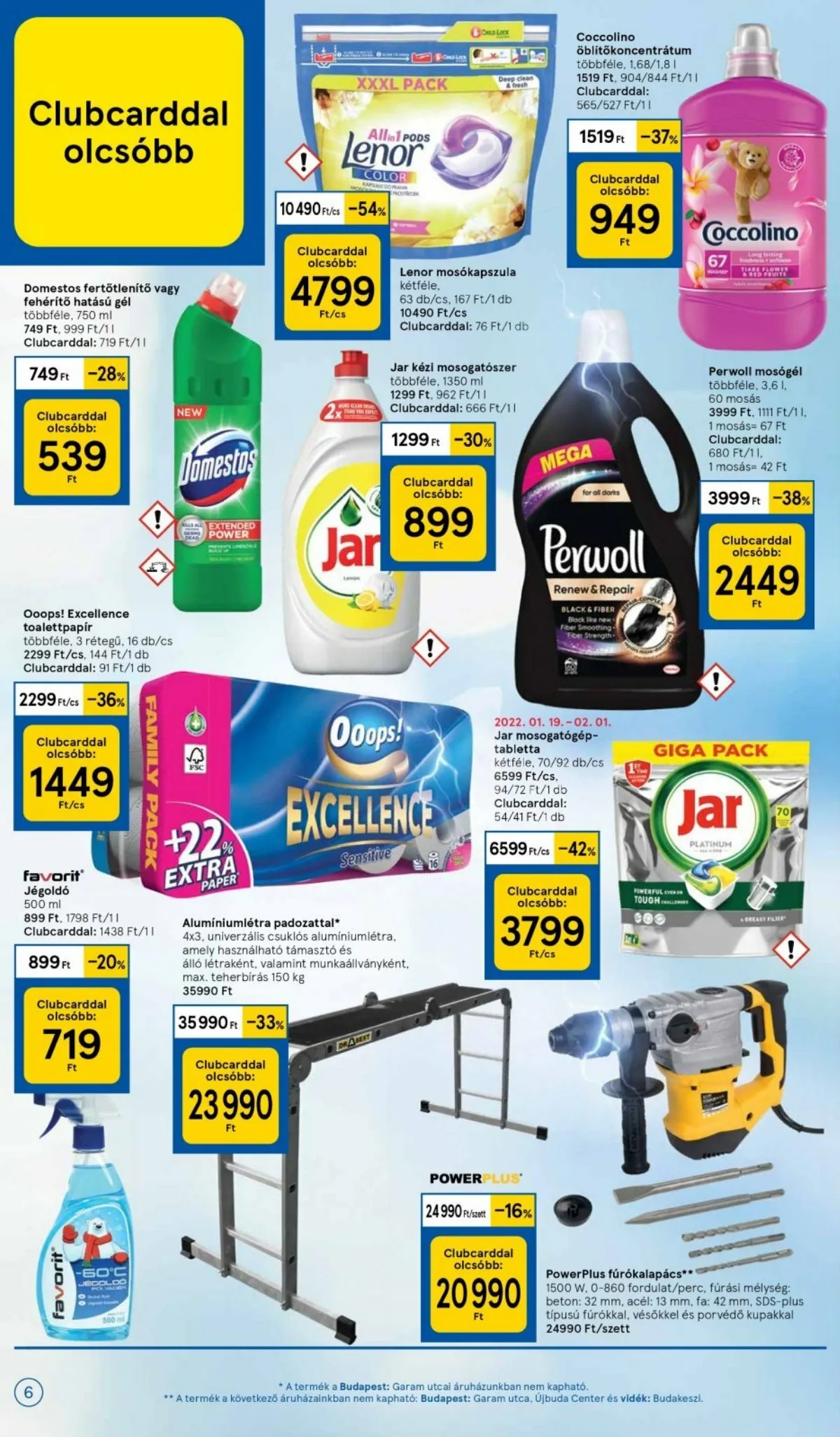 Tesco akciós újság 01.20–01.20 – 6. oldal