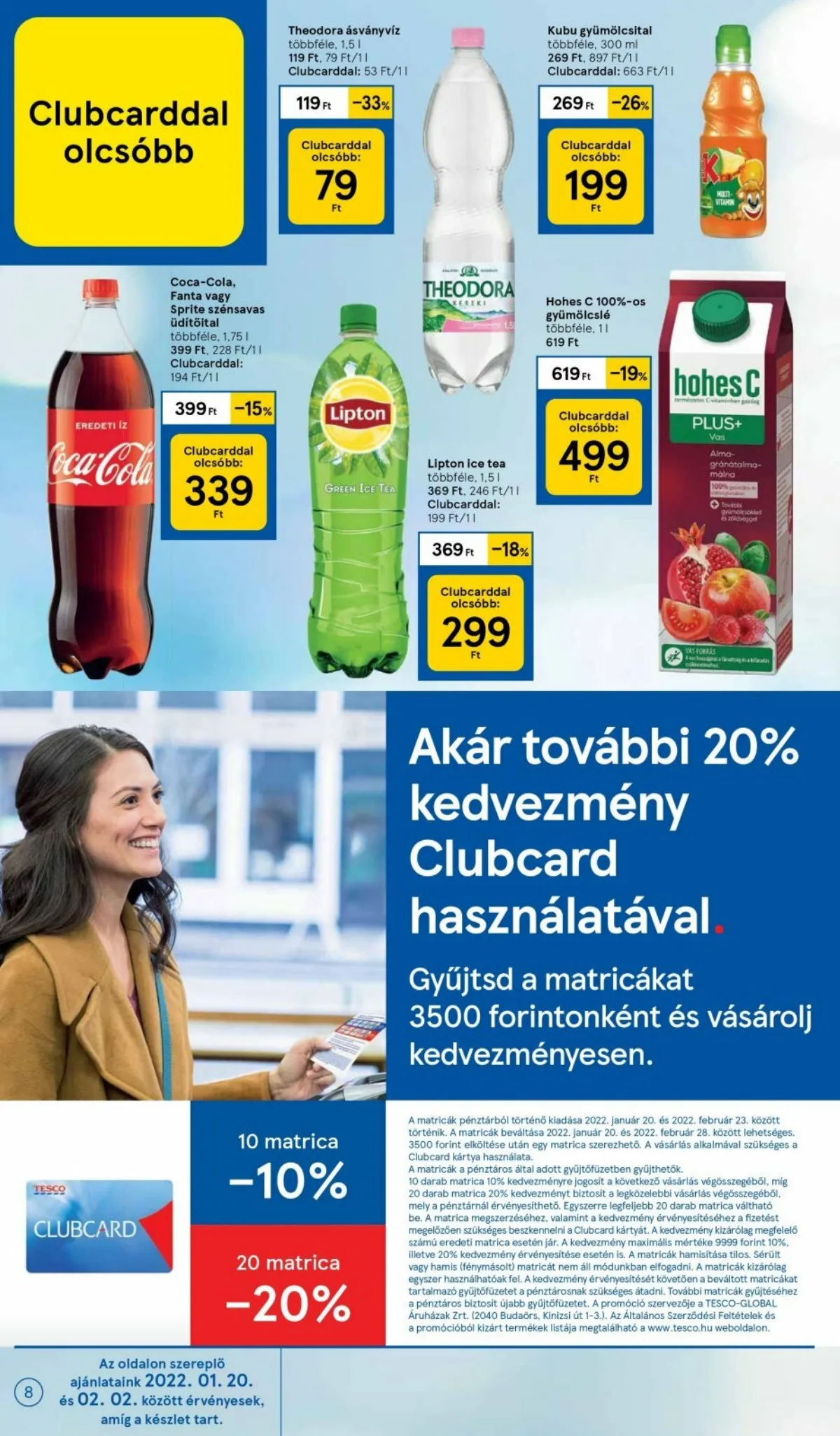 Tesco akciós újság 01.20–01.20 – 8. oldal