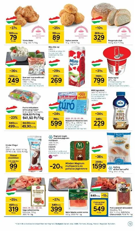 Tesco akciós újság 01.20–01.26 – 13. oldal