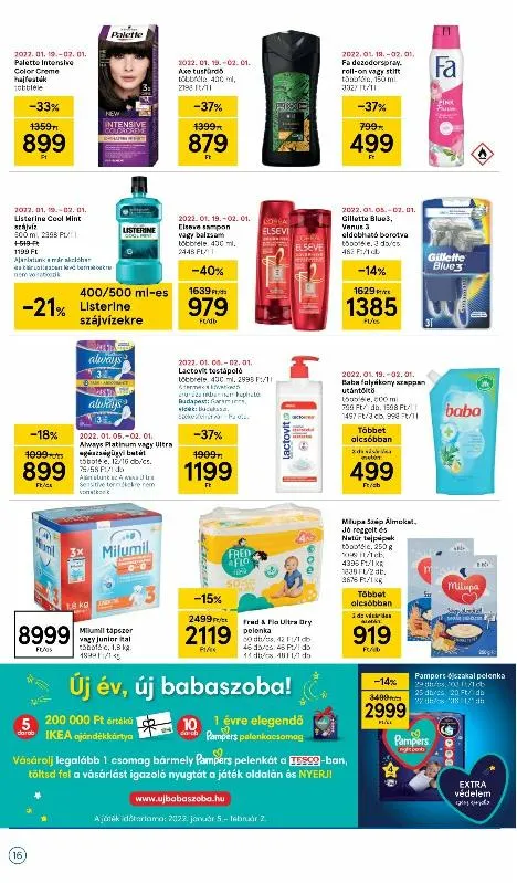 Tesco akciós újság 01.20–01.26 – 16. oldal