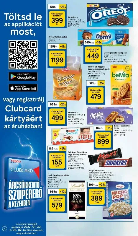 Tesco akciós újság 01.20–01.26 – 4. oldal