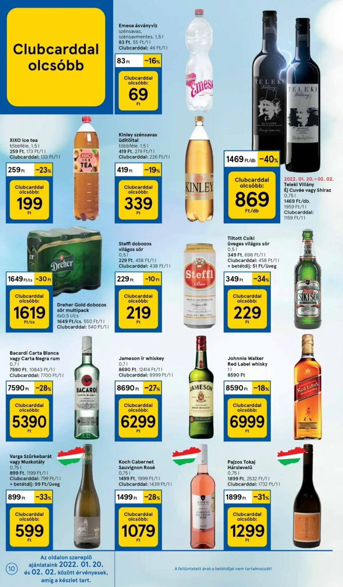 Tesco akciós újság 01.27–02.02 – 10. oldal