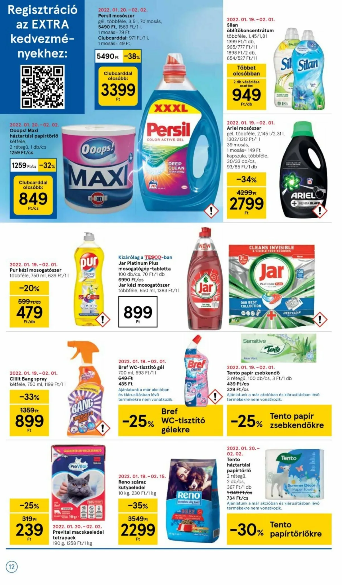 Tesco akciós újság 01.27–02.02 – 12. oldal