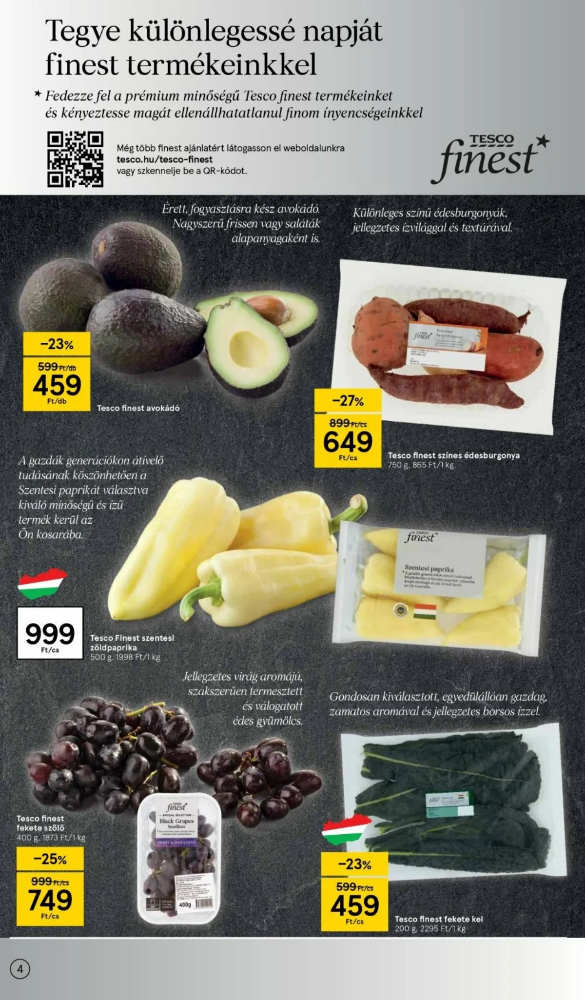 Tesco akciós újság 01.27–02.02 – 4. oldal