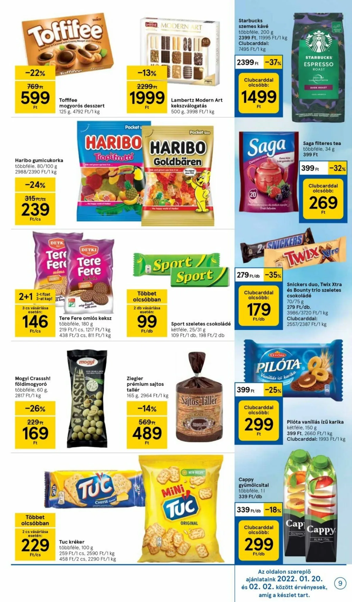 Tesco akciós újság 01.27–02.02 – 9. oldal