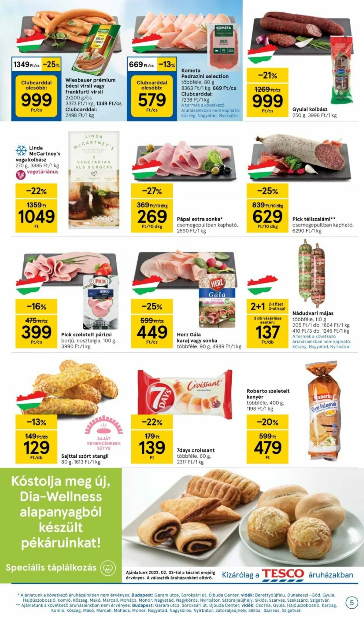 Tesco akciós újság 02.03–02.09 – 5. oldal