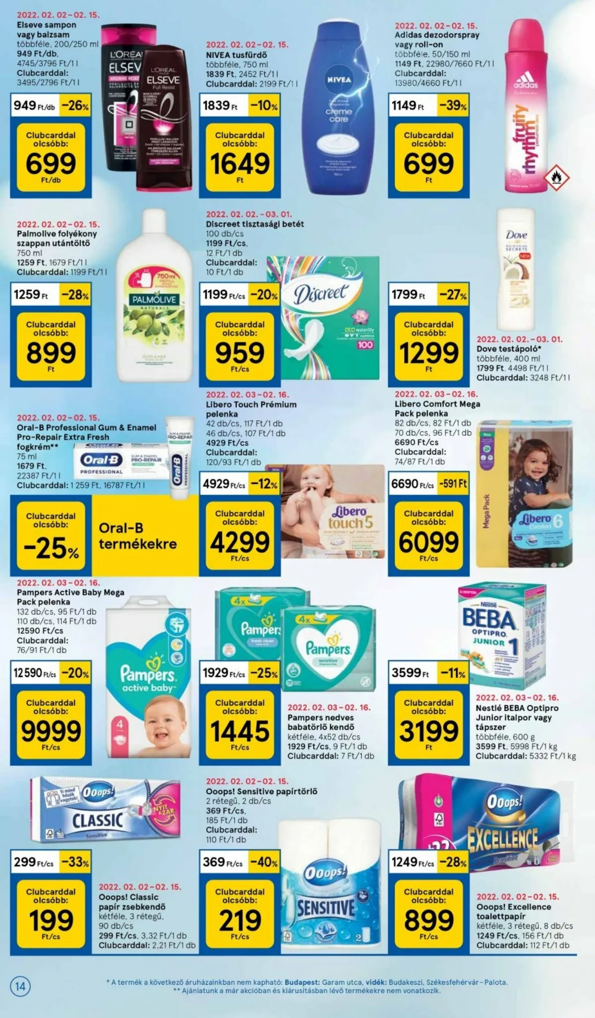 Tesco akciós újság 02.10–02.16 – 14. oldal
