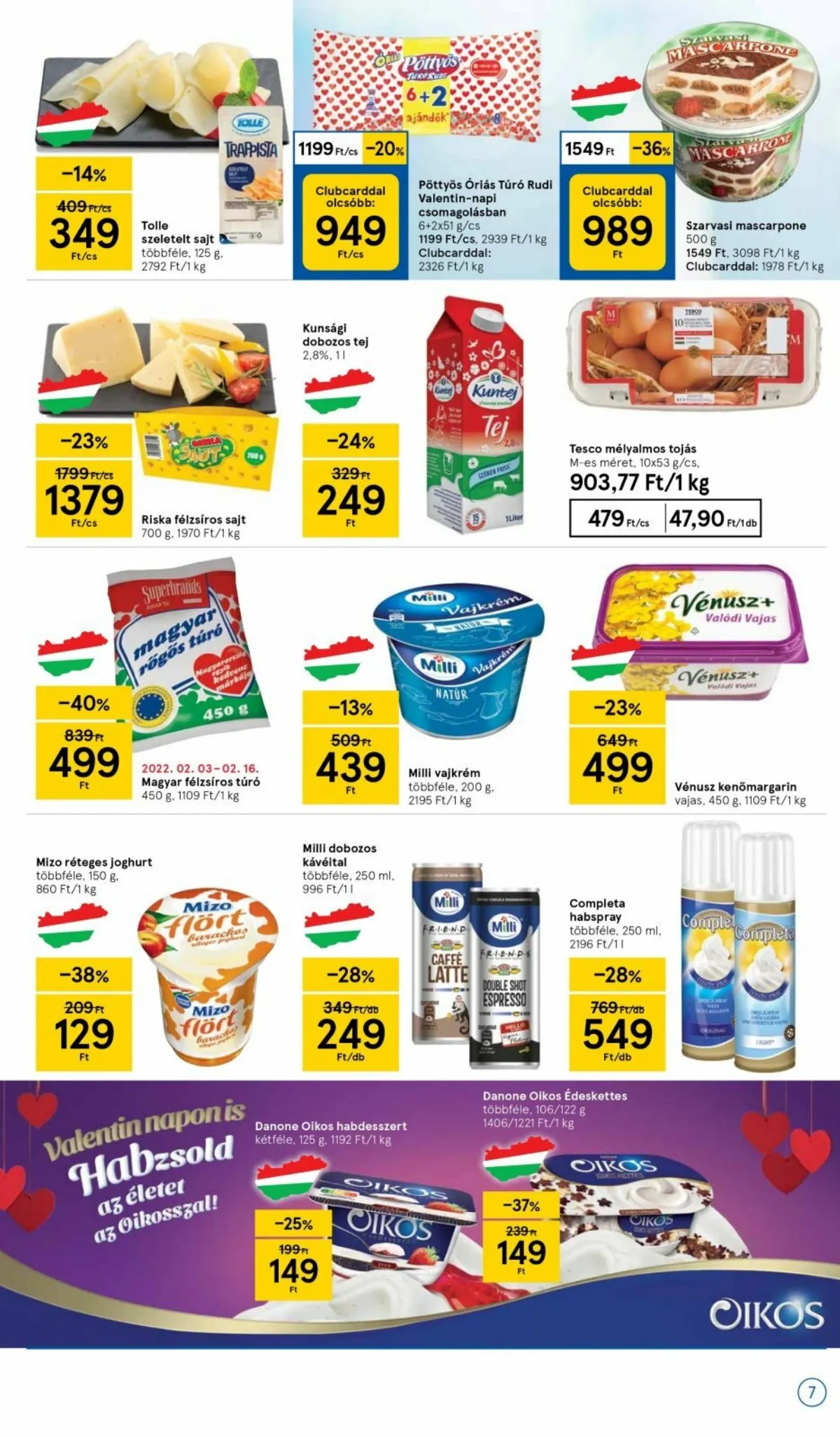 Tesco akciós újság 02.10–02.16 – 7. oldal