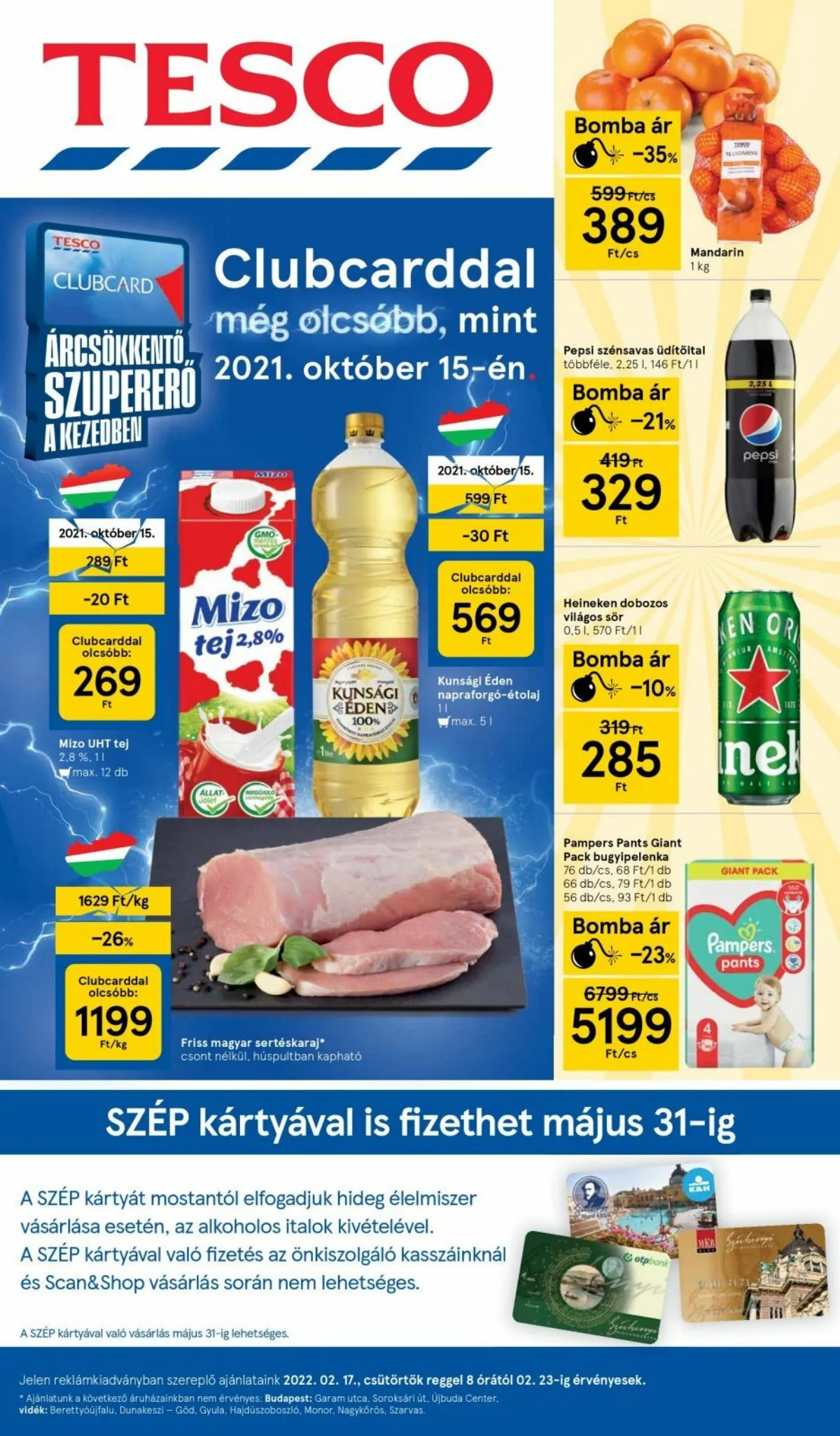 Tesco akciós újság 02.17–02.23