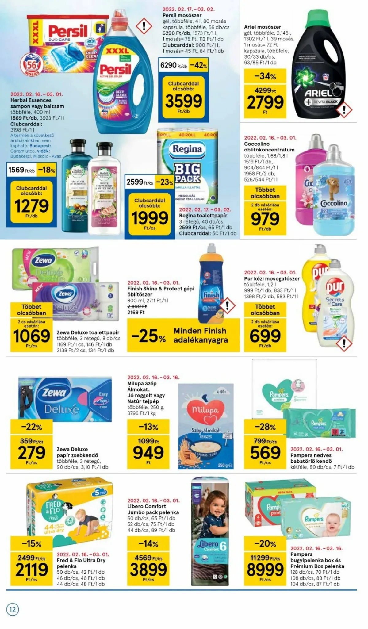 Tesco akciós újság 02.17–02.23 – 12. oldal