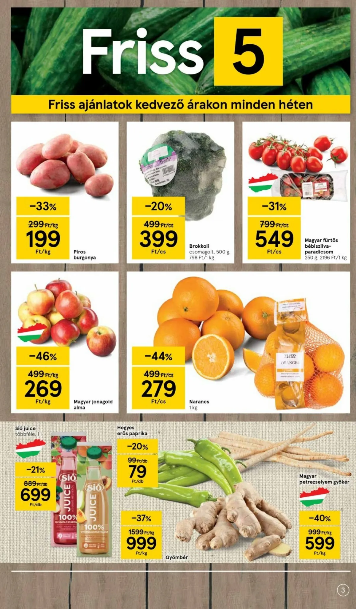 Tesco akciós újság 02.24–03.02 – 3. oldal