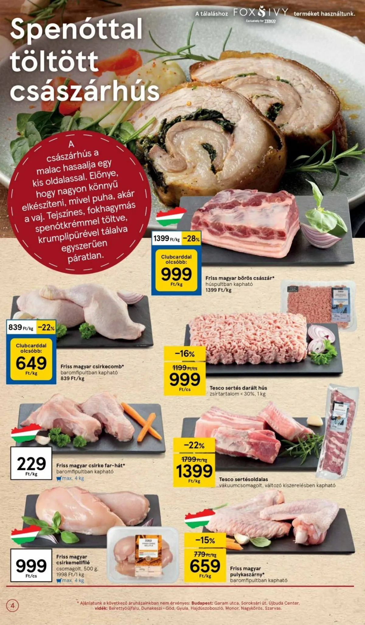 Tesco akciós újság 02.24–03.02 – 4. oldal