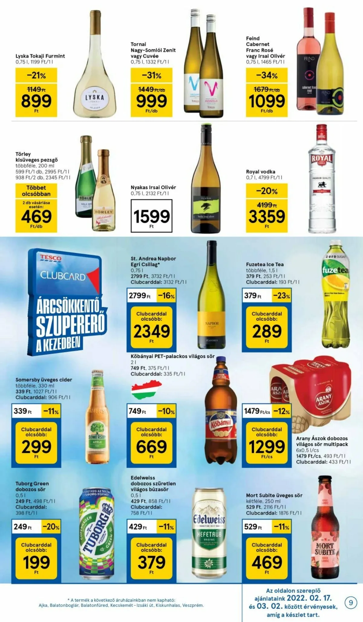 Tesco akciós újság 02.24–03.02 – 9. oldal