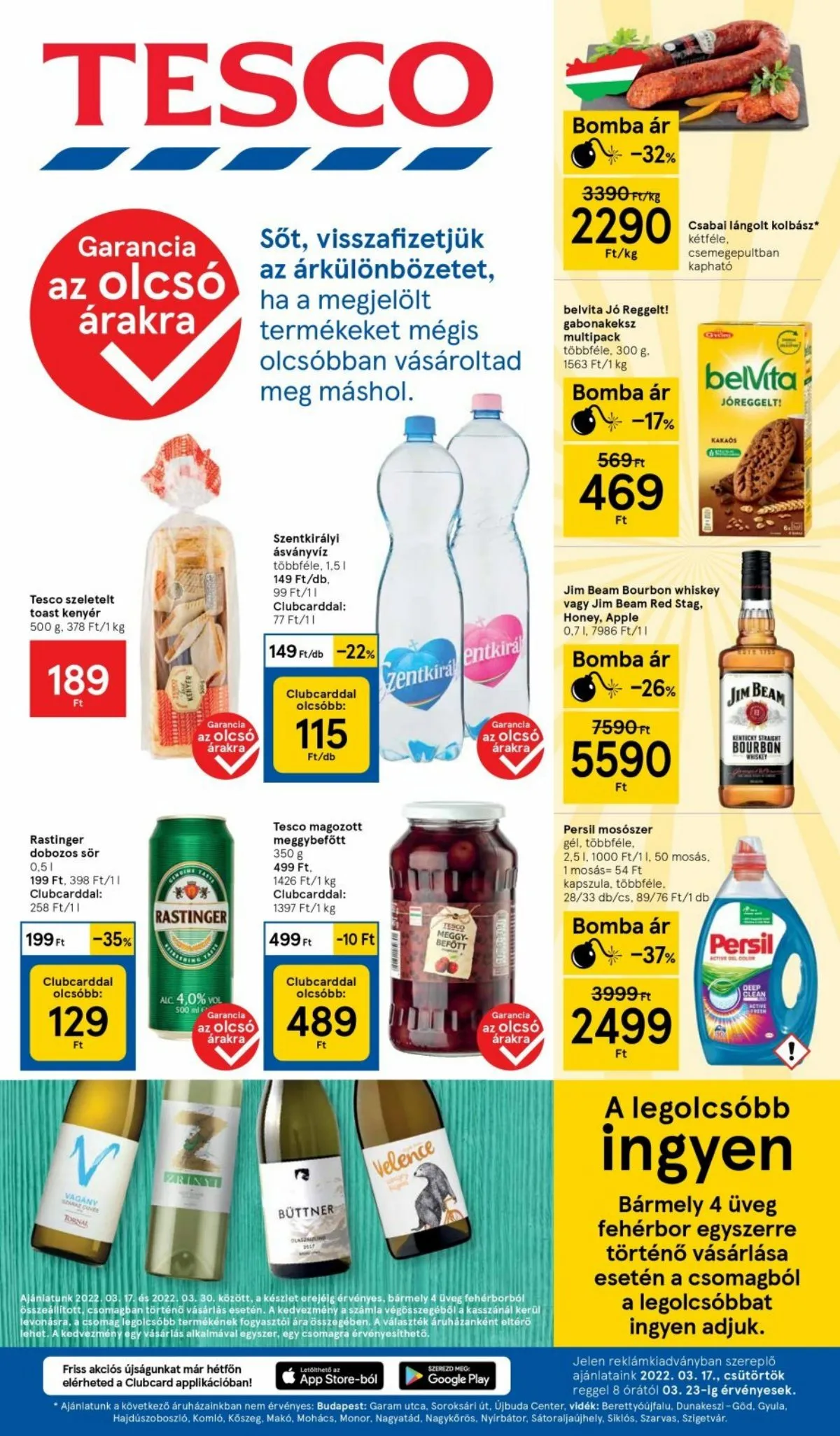 Tesco akciós újság 03.17–03.23