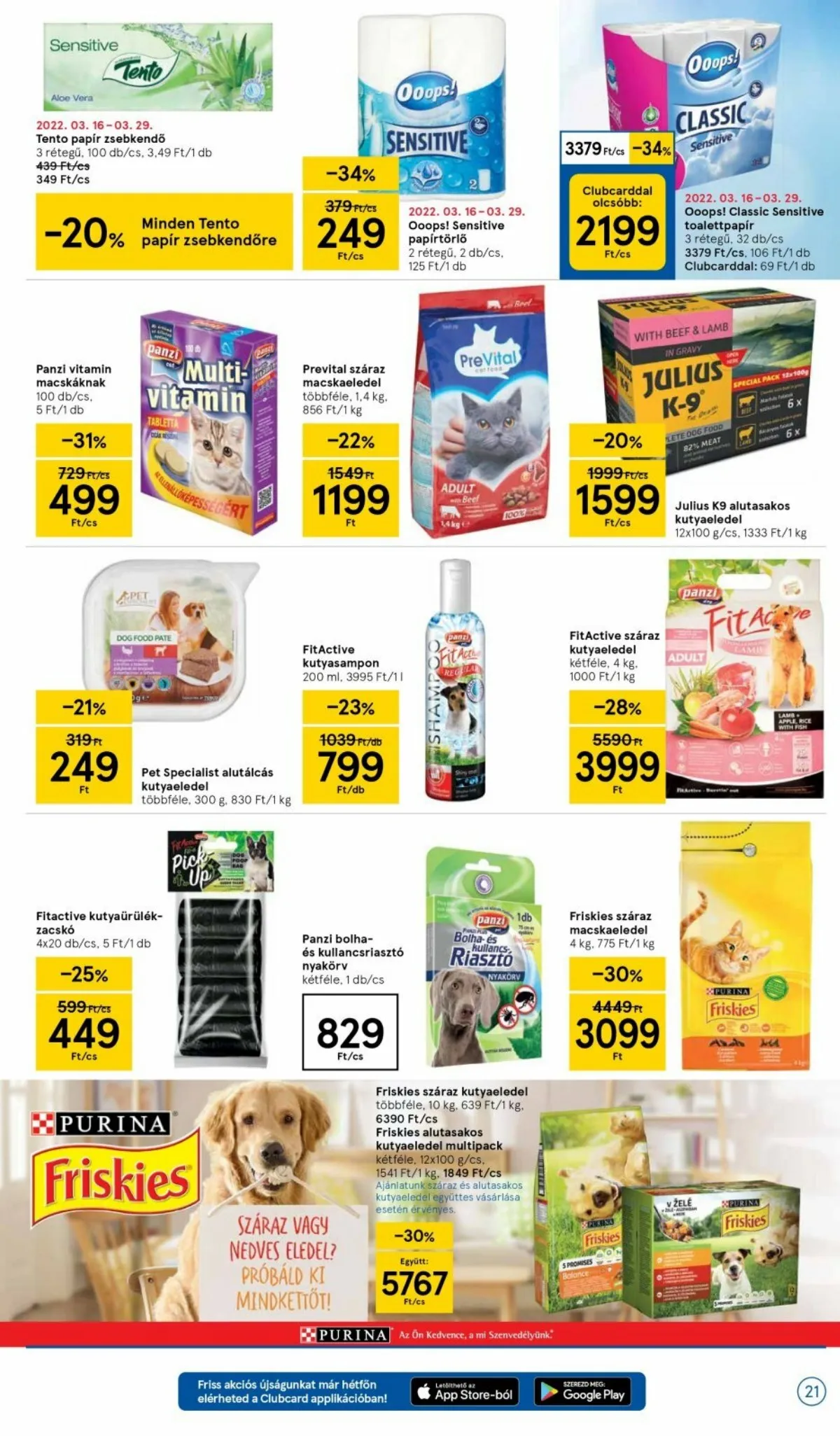 Tesco akciós újság 03.17–03.23 – 21. oldal