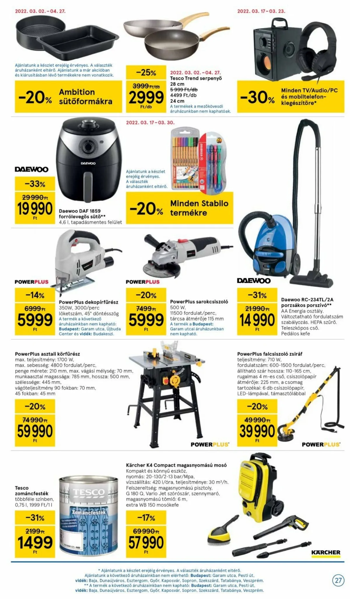 Tesco akciós újság 03.17–03.23 – 27. oldal