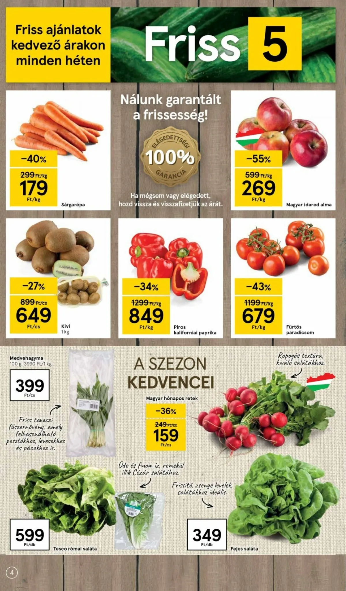 Tesco akciós újság 03.17–03.23 – 4. oldal