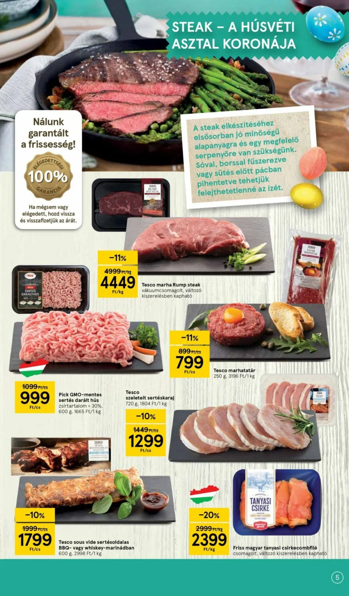 Tesco akciós újság 03.17–03.23 – 5. oldal