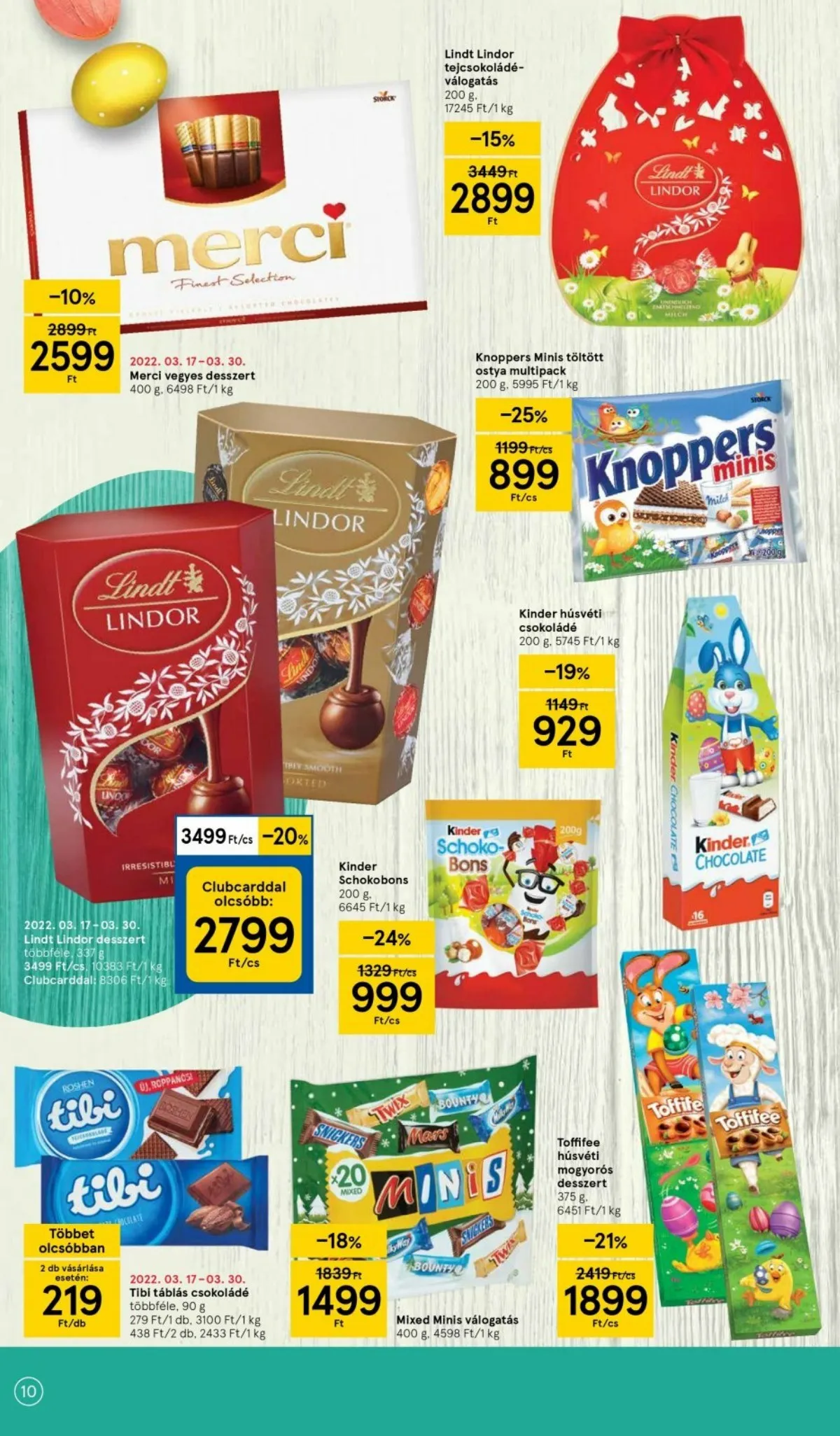 Tesco akciós újság 03.24–03.30 – 10. oldal