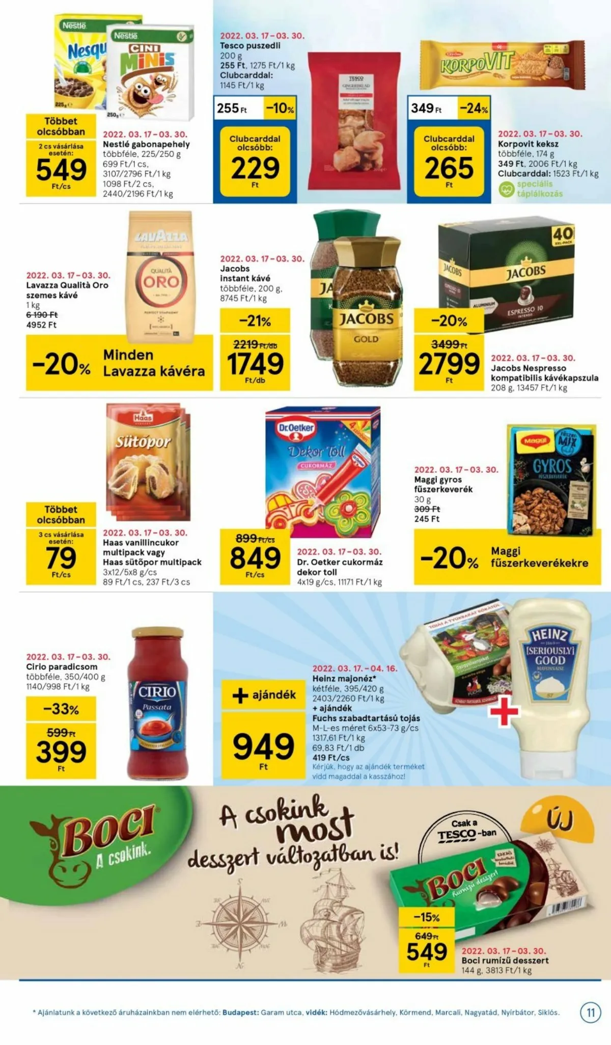Tesco akciós újság 03.24–03.30 – 11. oldal