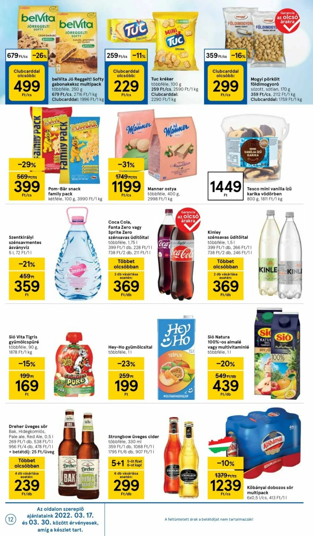 Tesco akciós újság 03.24–03.30 – 12. oldal