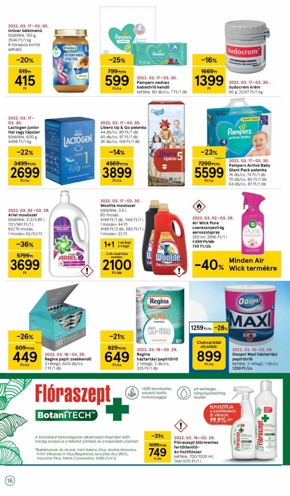 Tesco akciós újság 03.24–03.30 – 16. oldal