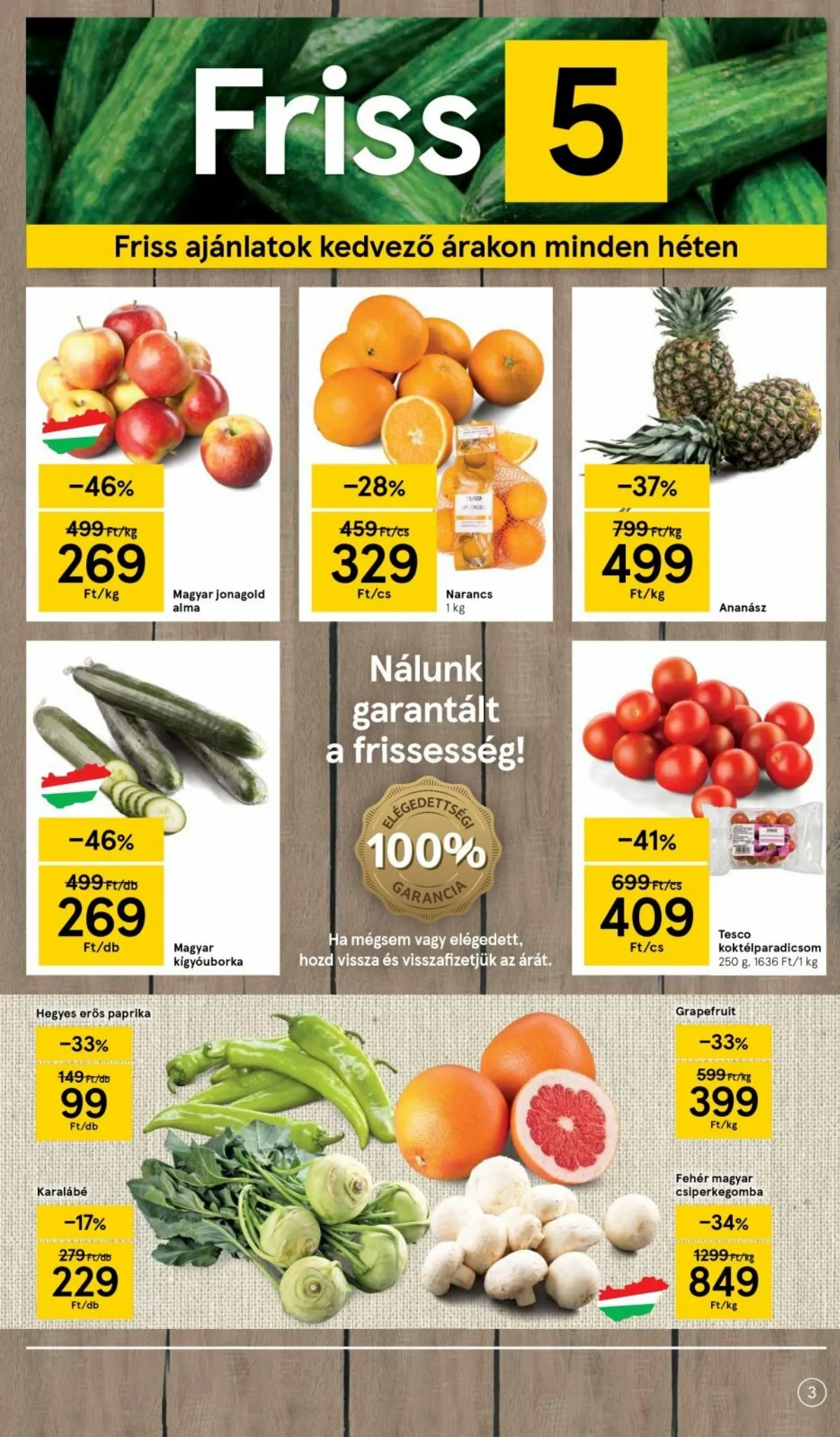 Tesco akciós újság 03.24–03.30 – 3. oldal