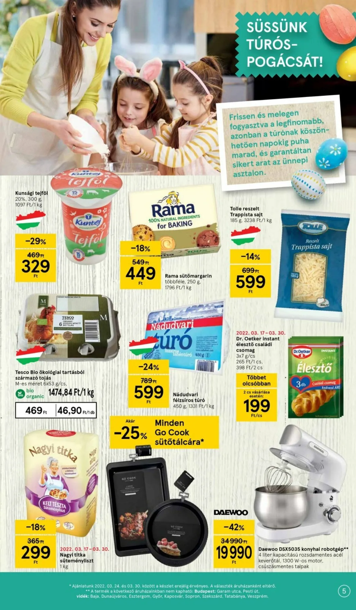 Tesco akciós újság 03.24–03.30 – 5. oldal