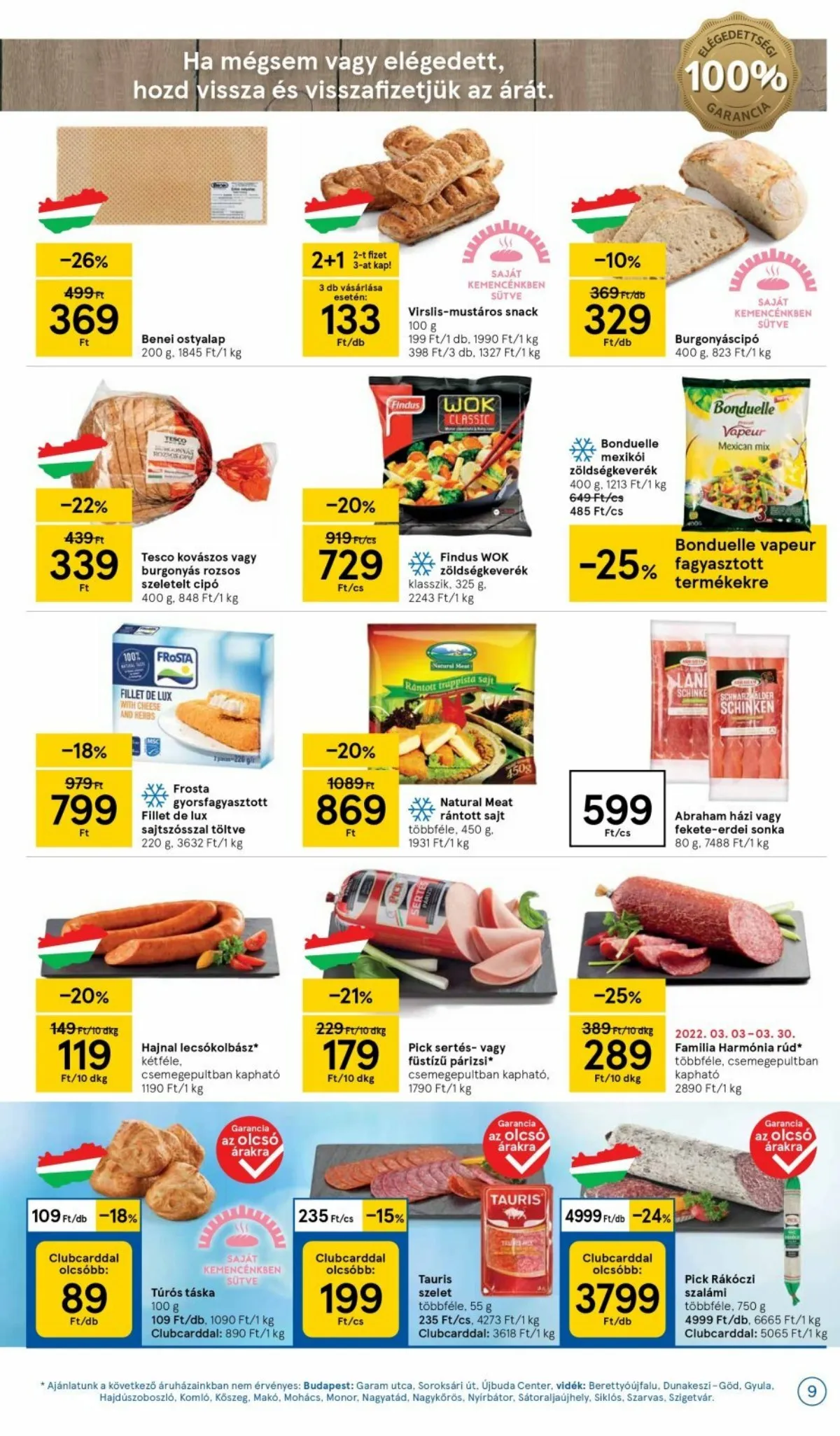 Tesco akciós újság 03.24–03.30 – 9. oldal