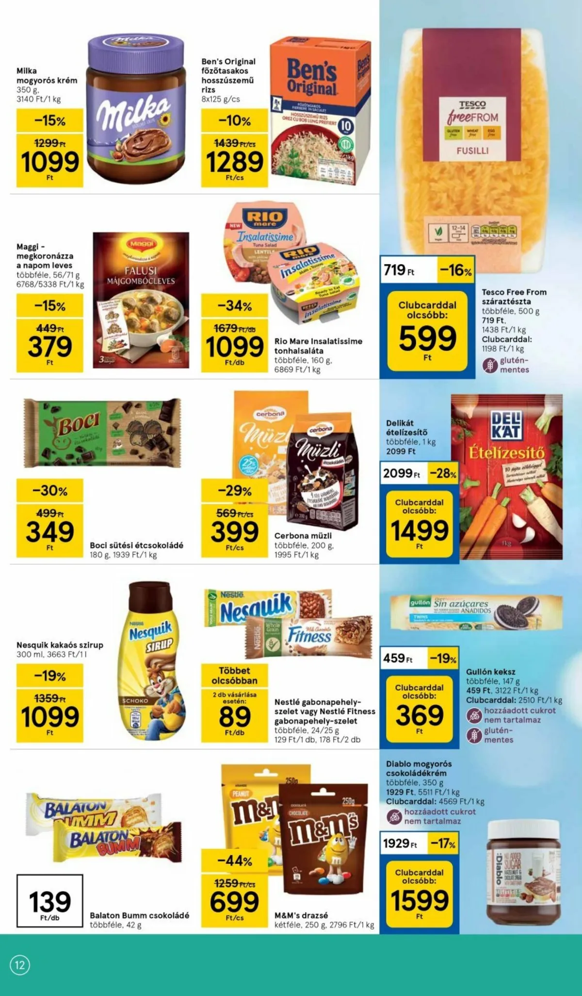 Tesco akciós újság 03.31–04.06 – 12. oldal