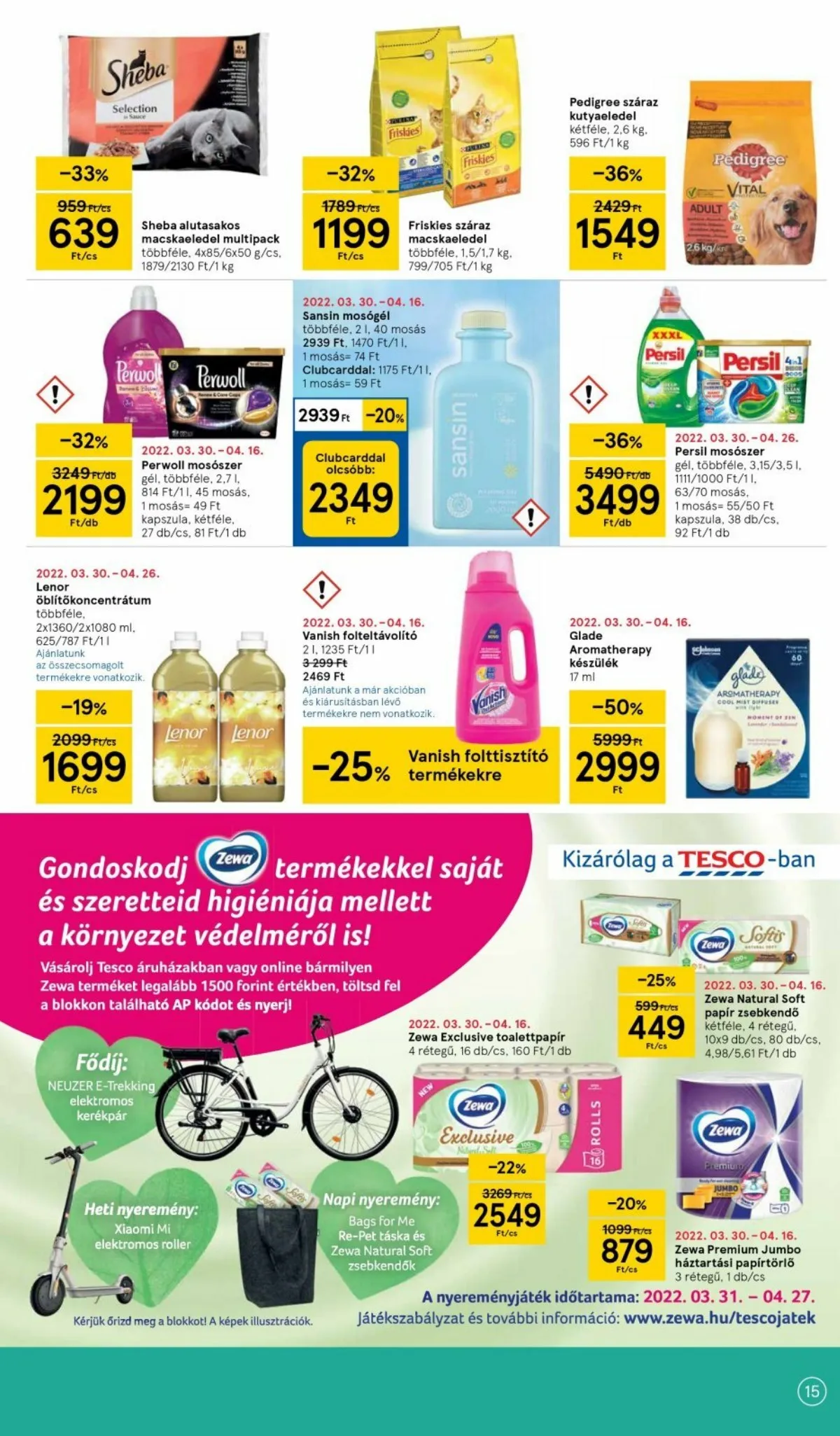 Tesco akciós újság 03.31–04.06 – 15. oldal