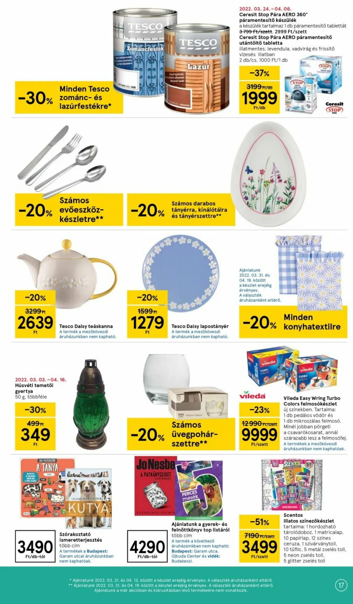 Tesco akciós újság 03.31–04.06 – 17. oldal