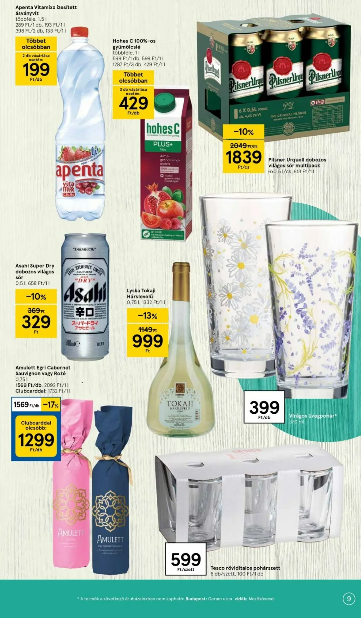 Tesco akciós újság 03.31–04.06 – 9. oldal