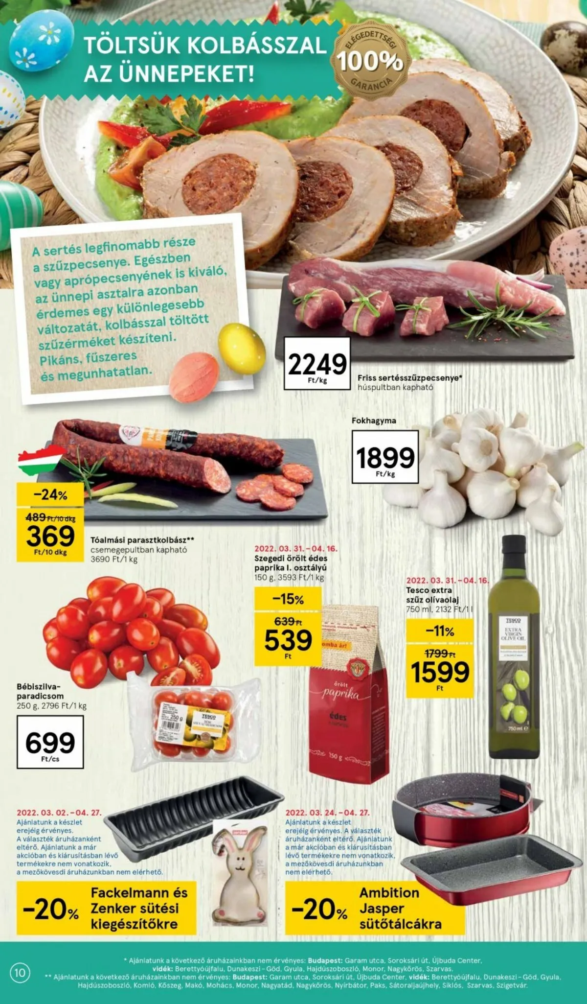 Tesco akciós újság 04.07–04.12 – 10. oldal