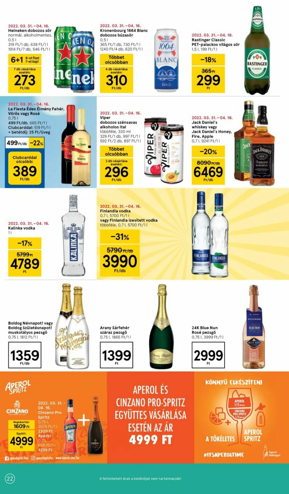 Tesco akciós újság 04.07–04.12 – 22. oldal